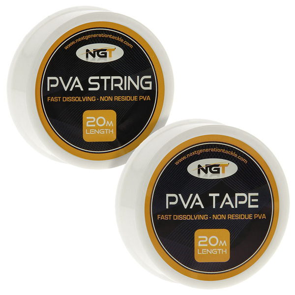 NGT PVA Bundle Pack, include Borsa per Attrezzatura PVA! - Stringa PVA + Nastro PVA
