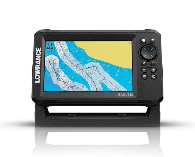 Ecoscandaglio Lowrance Eagle 7 Splitshot Row (Con GPS)