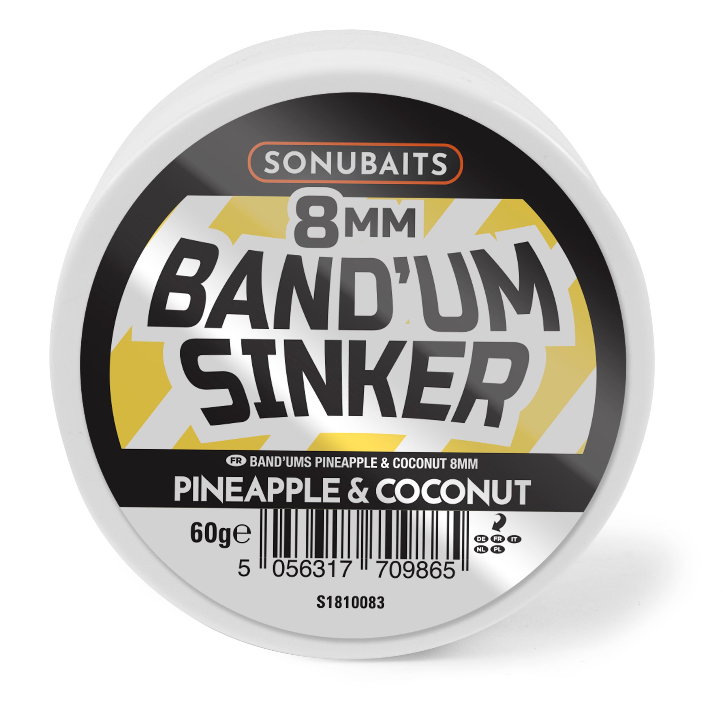 Sonubaits Band'um Sinker Coregone Boilies 8mm - Pineapple & Coconut
