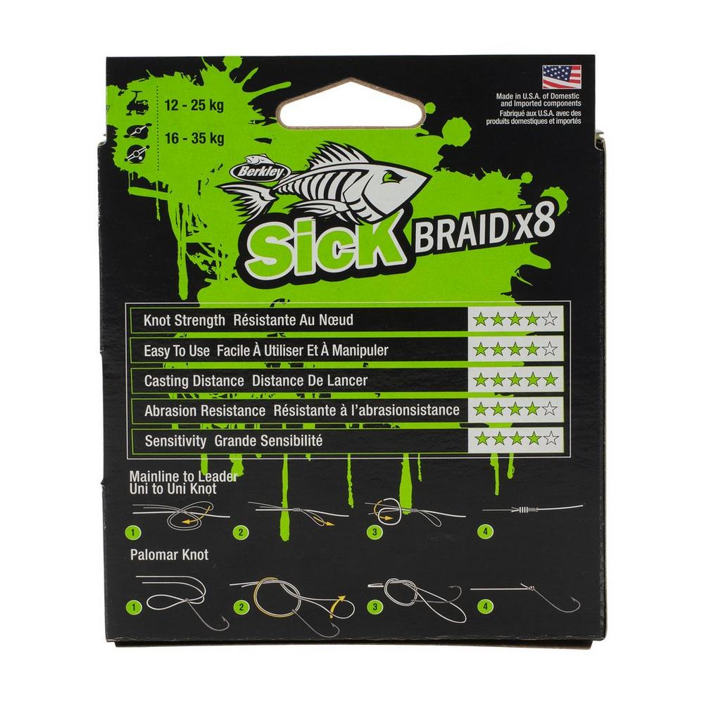 Berkley Sick Braid White Lenza Intrecciata (300m)