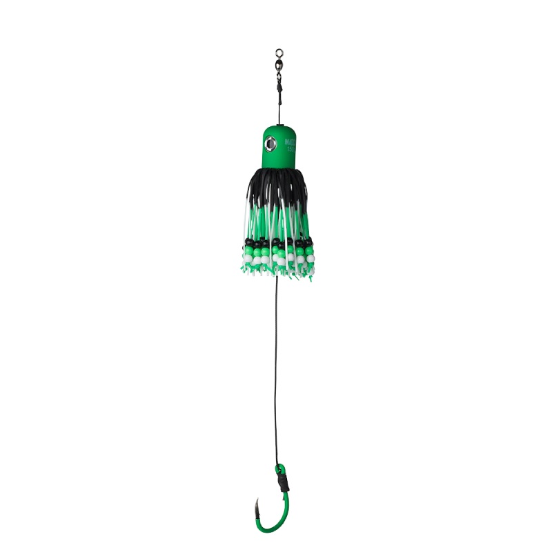 Madcat A-Static Adj. Esca per Pesci Gatto 33cm (150g) S - Green