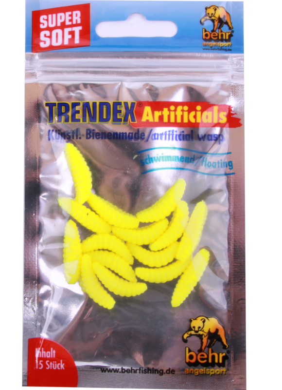Imitazioni di Vermi della Farina Behr Trendex - Fluo Yellow