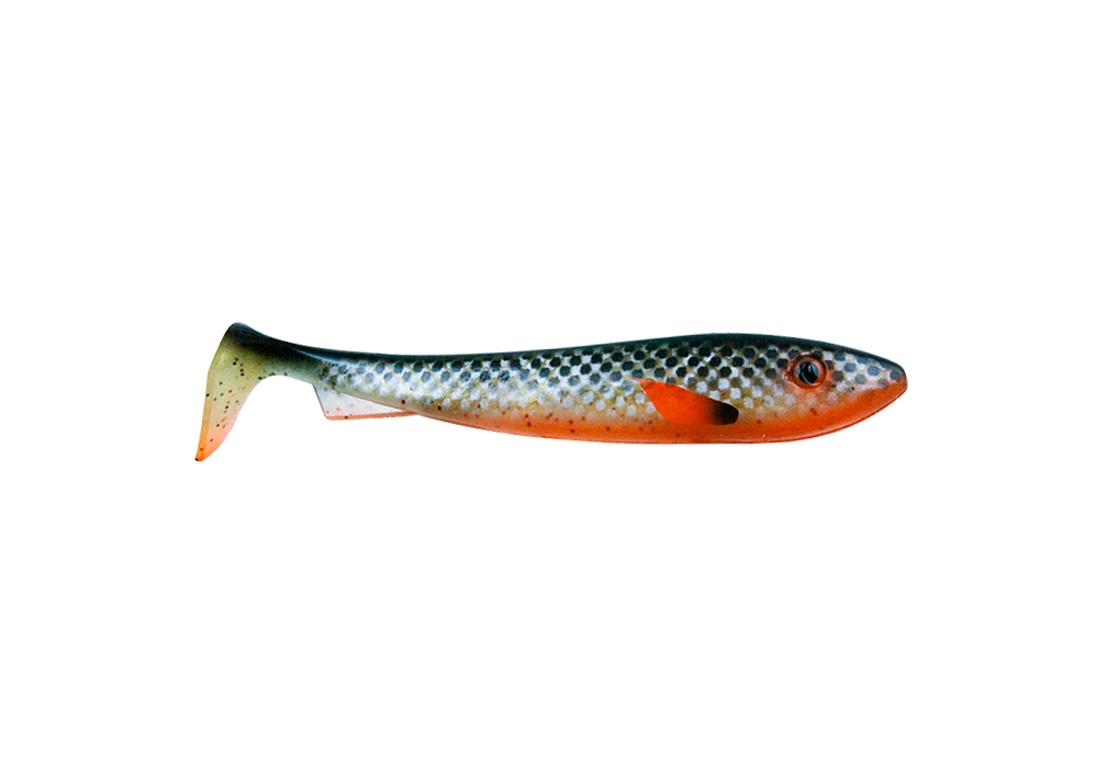 Svartzonker McRubber Offset Shad 15cm (2 pezzi) - Smokey