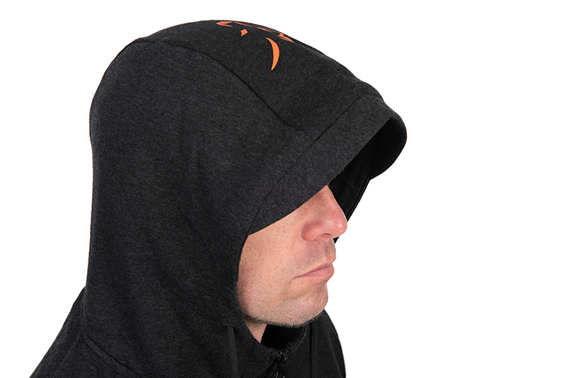 Maglione Fox Collection LW Hoody Black & Orange