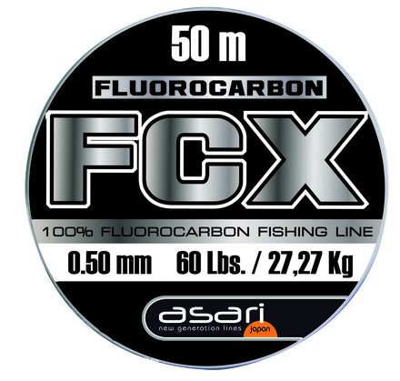 Asari FCX Fluorocarbon 50m