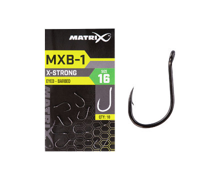 Matrix MXB-1 Barbed Eyed Black Nickel (10pz)