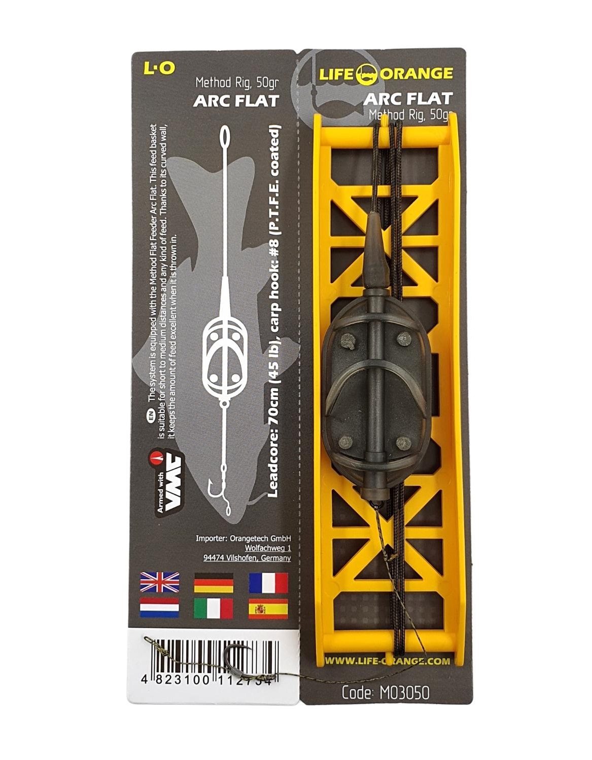 Rig Life Orange Method Rig Arc Flat (80cm)