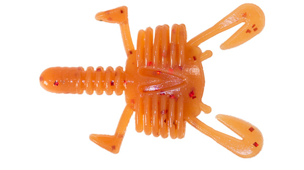 Reins Small Crab, 12 pezzi - #311 - Brown Shrimp Red