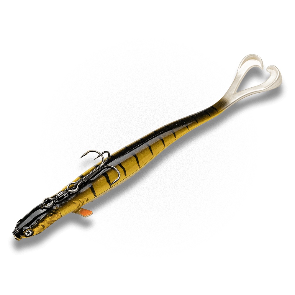 LMAB Drunk Shooter Pelagic Softbait #1/0 (25cm) (95g) - Cherry Charly