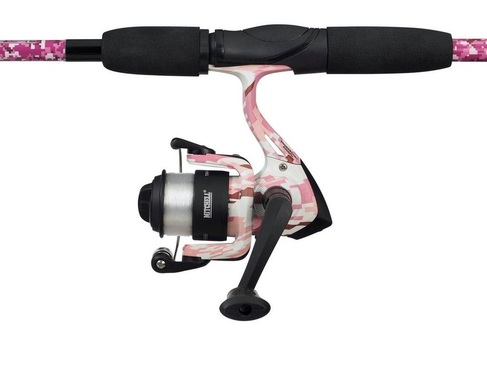 Combo telescopico Spin Mitchell Tanager Pink Camo II