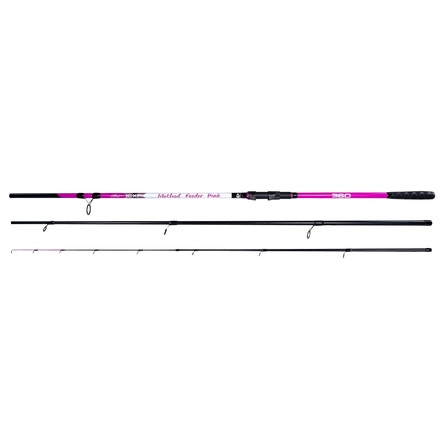 Canna da feeder Energo Carp Expert Pink Method 3.60m (100-150g) (3-pezzi)