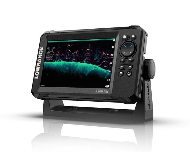 Ecoscandaglio Lowrance Eagle 7 Splitshot Row (Con GPS)