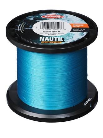 Berkley Nautil Inshore x8 Lenza Intrecciata Aqua Blue 2000m