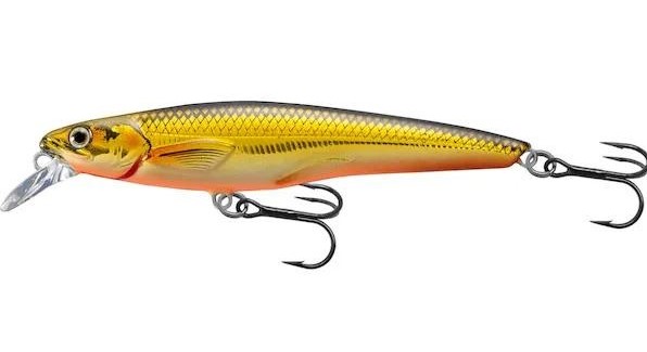 Livetarget Lures Rainbow Smelt Crankbait Suspend Deep Gold/Black 11.5cm (18g)