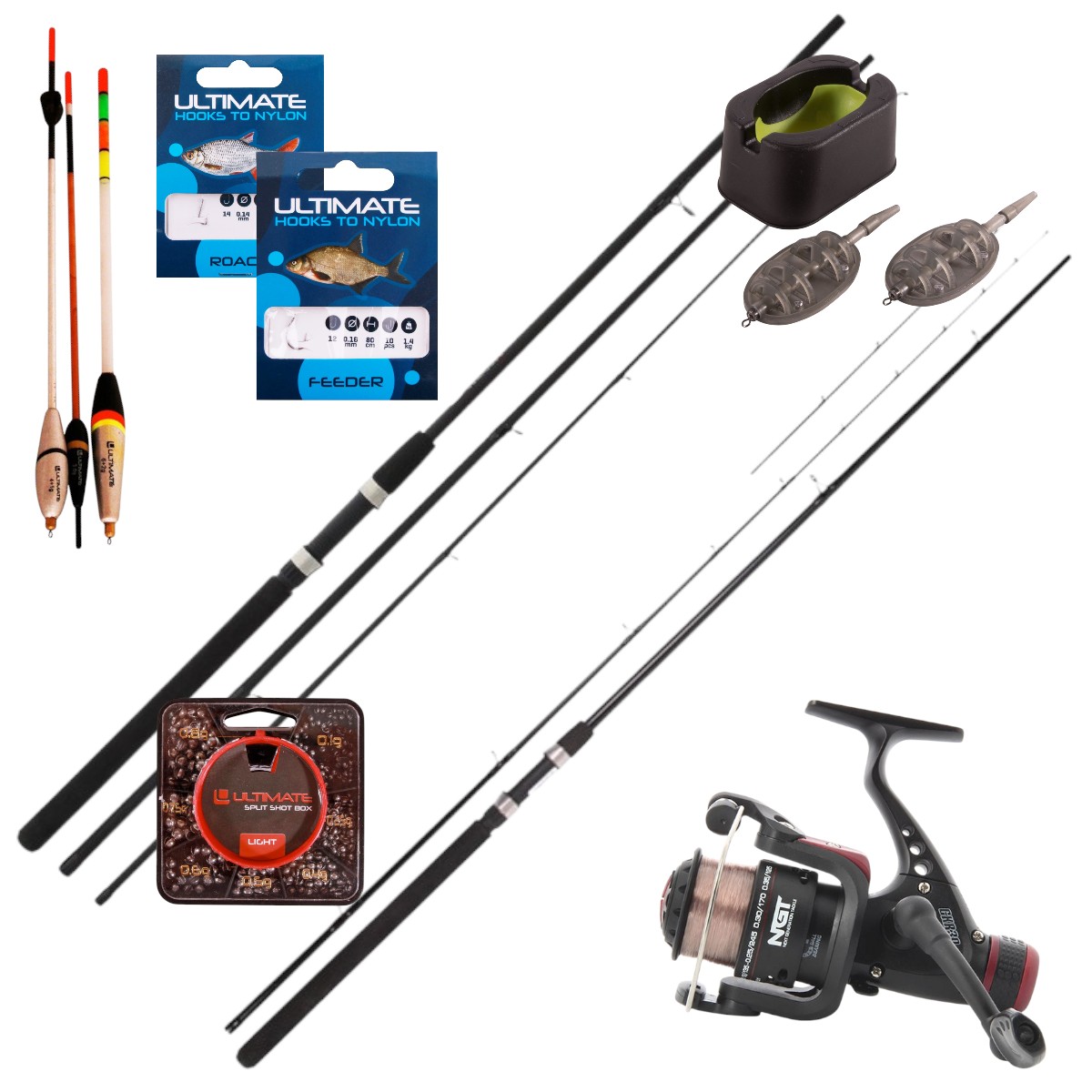 NGT Allround Feeder & Match Set: pronto per la pesca al coregone!