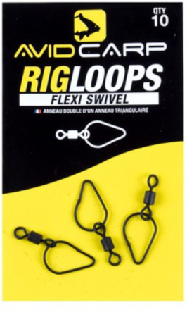 Avid Carp Rig Loops Flexi Swivel