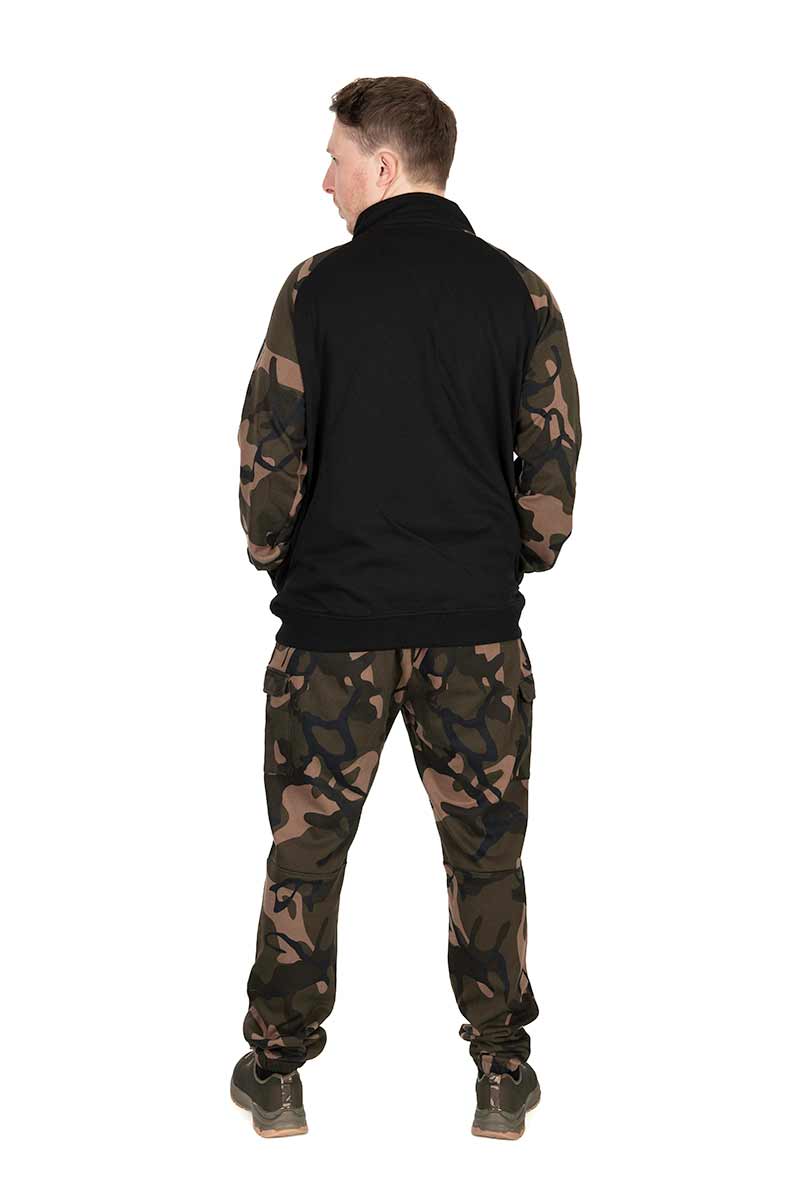 Maglione Fox LW Black/Camo QTR Zip