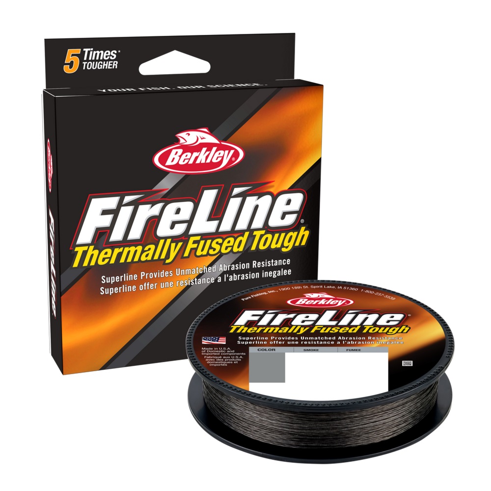 Berkley FireLine® Fused Original Lenza Intrecciata Smoke 1800m