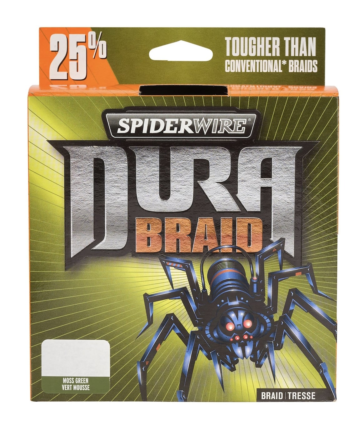 Spiderwire DuraBraid Lenza Intrecciata Moss Green (275m)