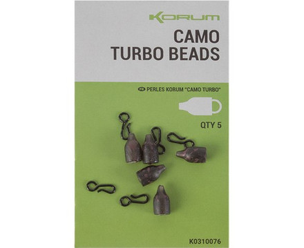 Korum Camo Turbo Beads, 5 pezzi!