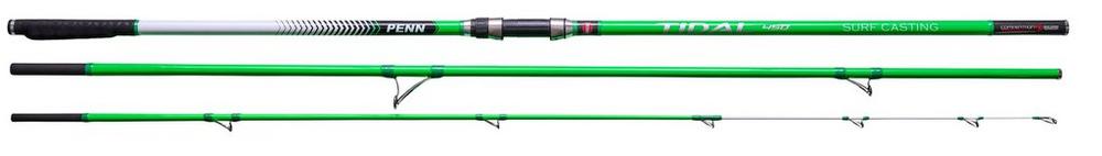 Penn Tidal Solid Carbon LR Canna da spiaggia (50-200g) (3-pezzi)