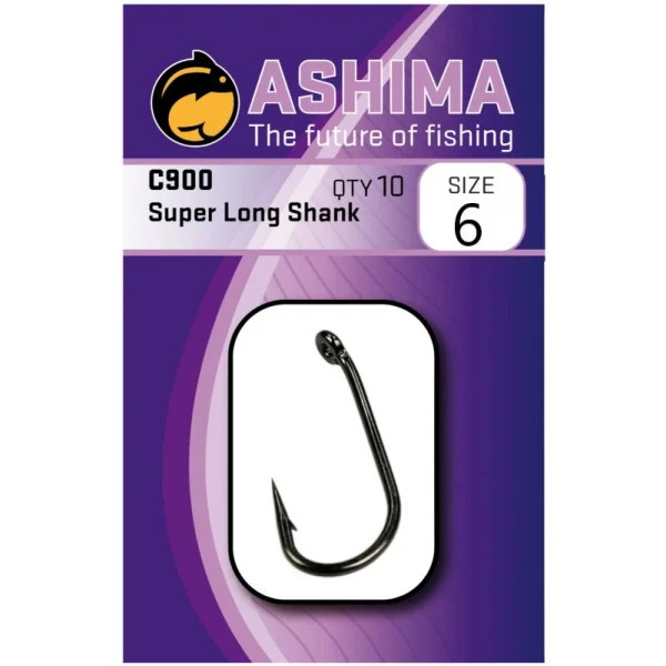 Ashima C900 Super Long Shank - Ashima C900 Super Long Shank size 6