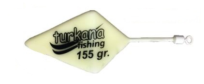 Piombi da Pesca in Mare Turkana Coated Pir Belga VR PL Fluor (2 pezzi)