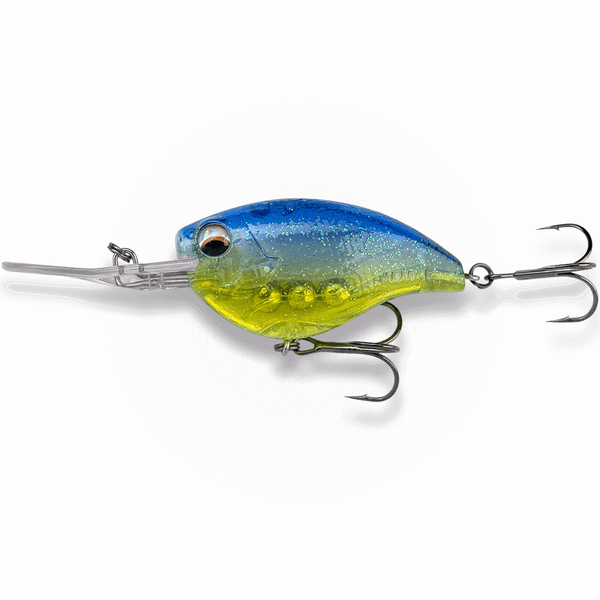 LMAB KØFI Power Vibe 55 Deep Runner Crankbait 5.5cm (14g) - Purple Rave (Trasparente)