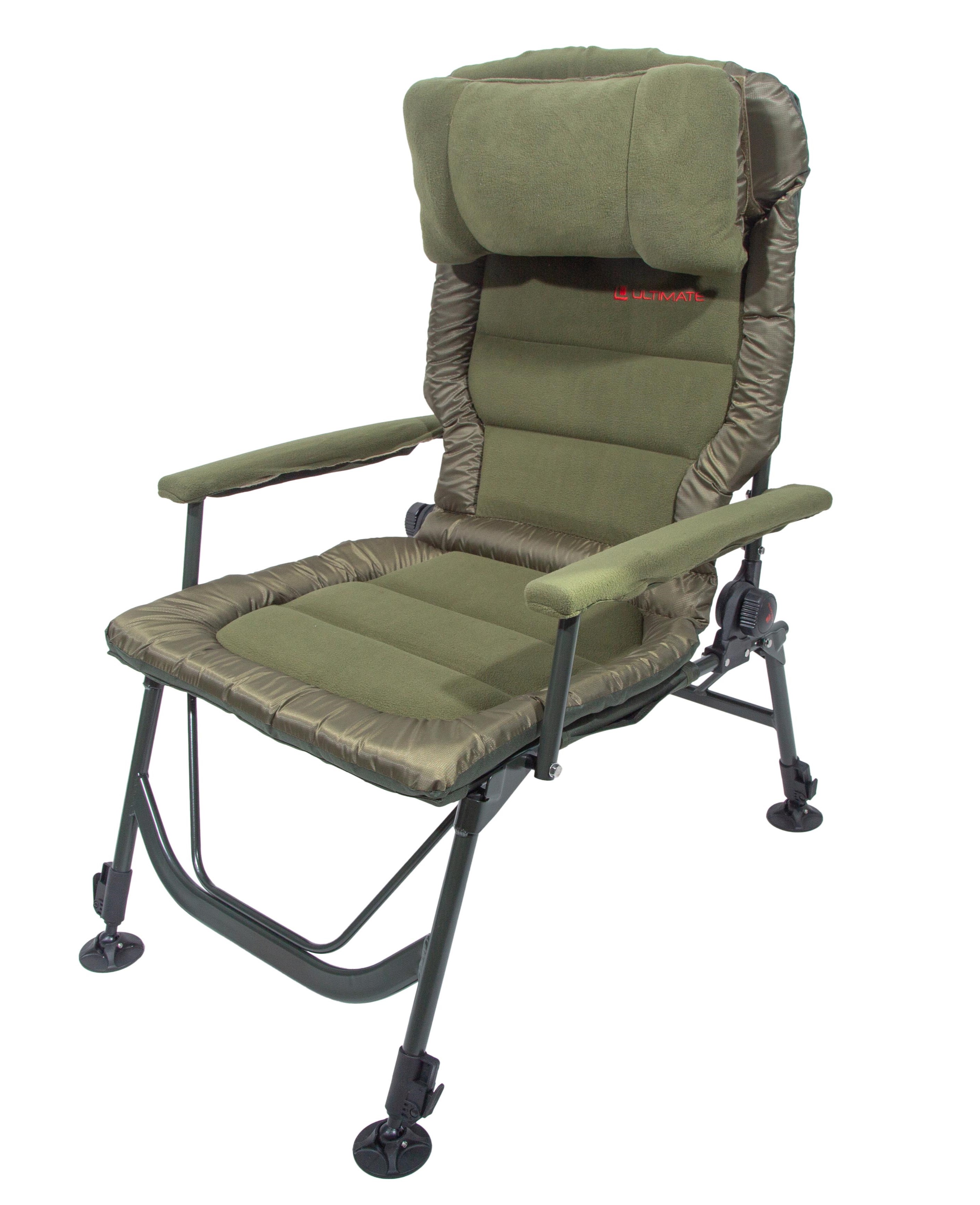 Sedia da Pesca alla Carpa Ultimate Green Comfort Arm Chair 