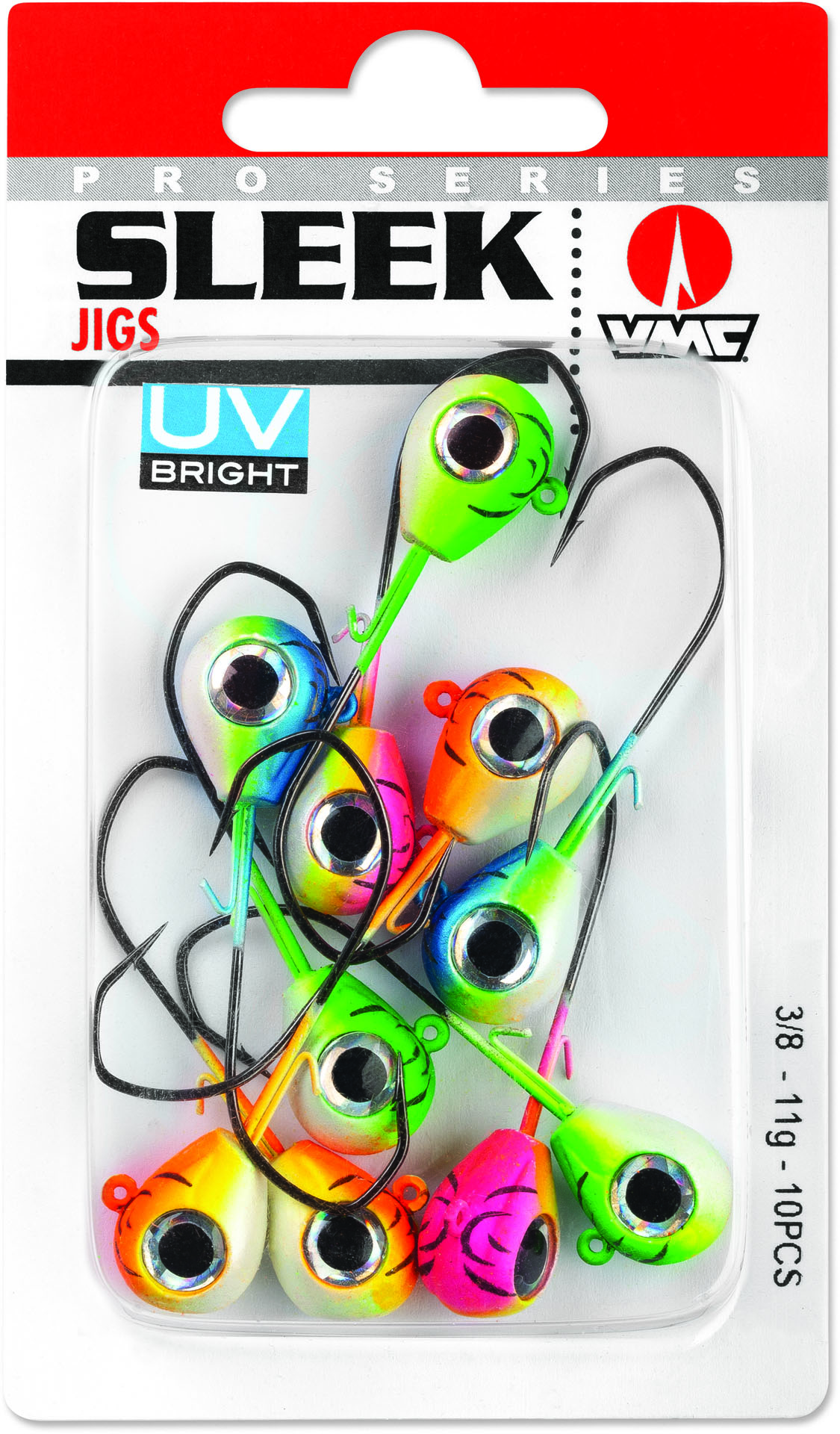 VMC Sleek Jigheads UV (10 pezzi)
