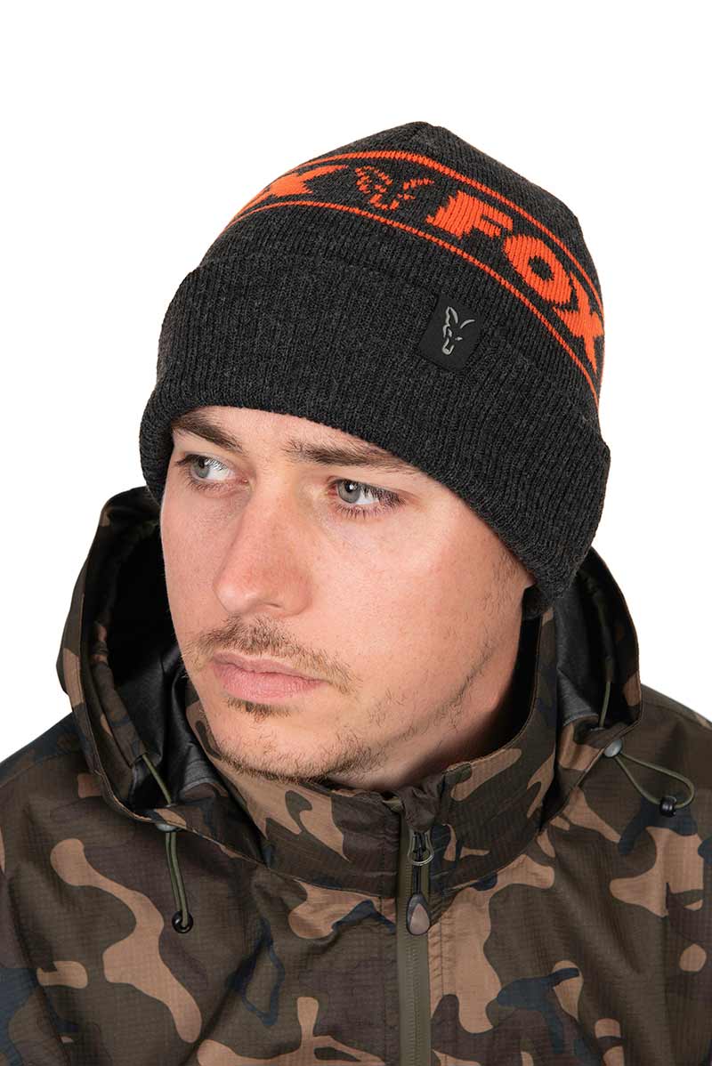 Cappello da pesca Fox Collection - Black/Orange