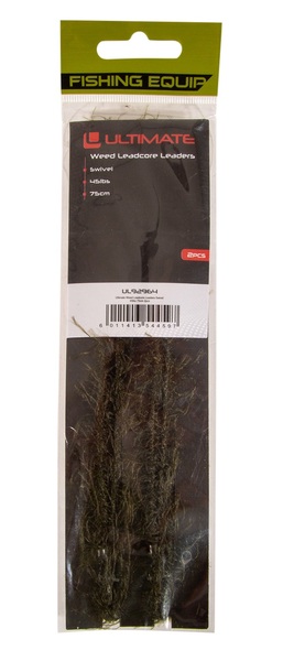 Leader con Girella Ultimate Weed Leadcore 75cm (2 pezzi)