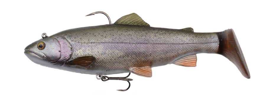 Savage Gear 4D Trout Rattle Shad 17cm 80gr Medium Sinking - Rainbow Trout
