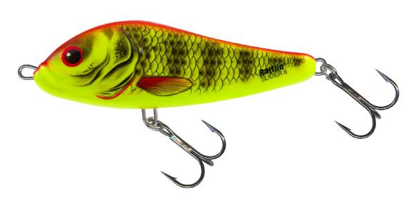 Salmo Rattlin' Slider Sinking 8cm - Bright Perch