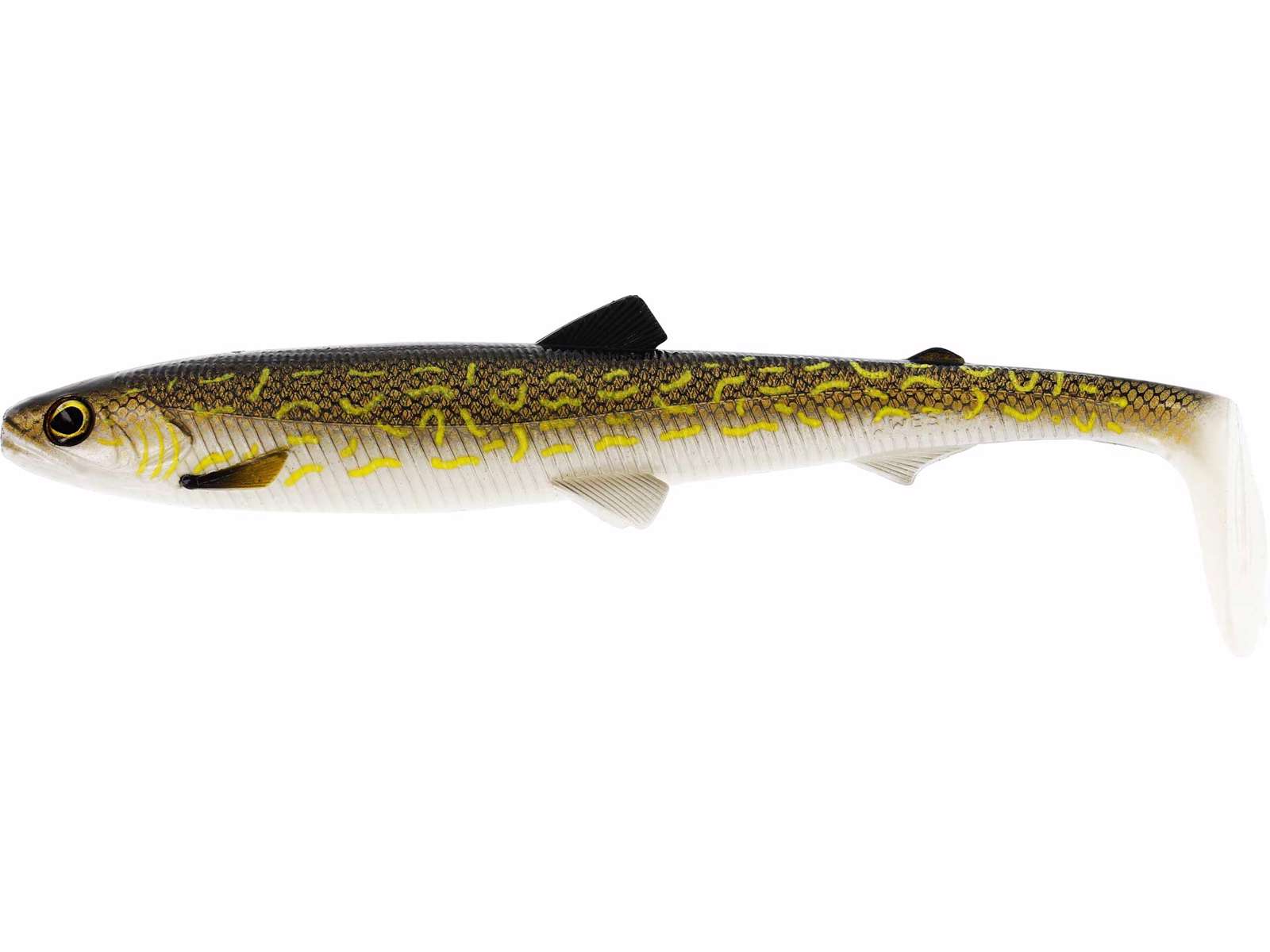 Westin BullTeez Shadtail 18cm - Natural Pike