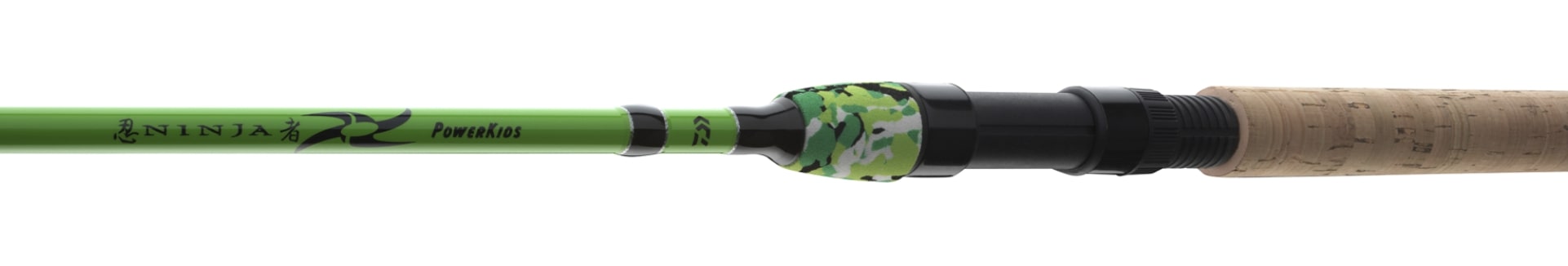 Daiwa Ninja X Spin Canna per bambini 2024 - Verde