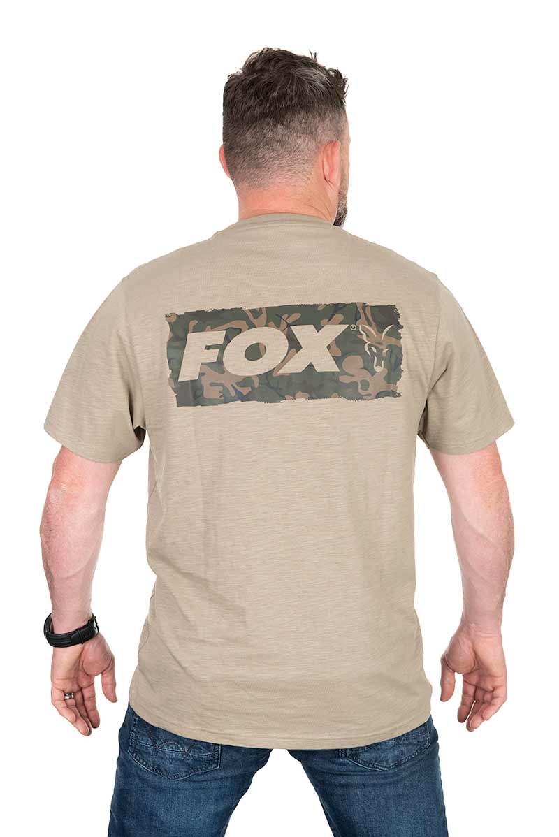 Maglietta Fox LTD LW Khaki con stampa grande