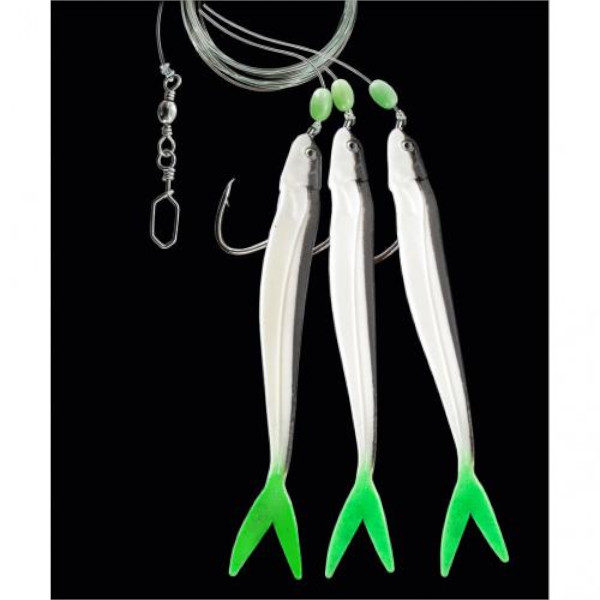 Jenzi Norway Rigs 3-Arm DS - White / Green