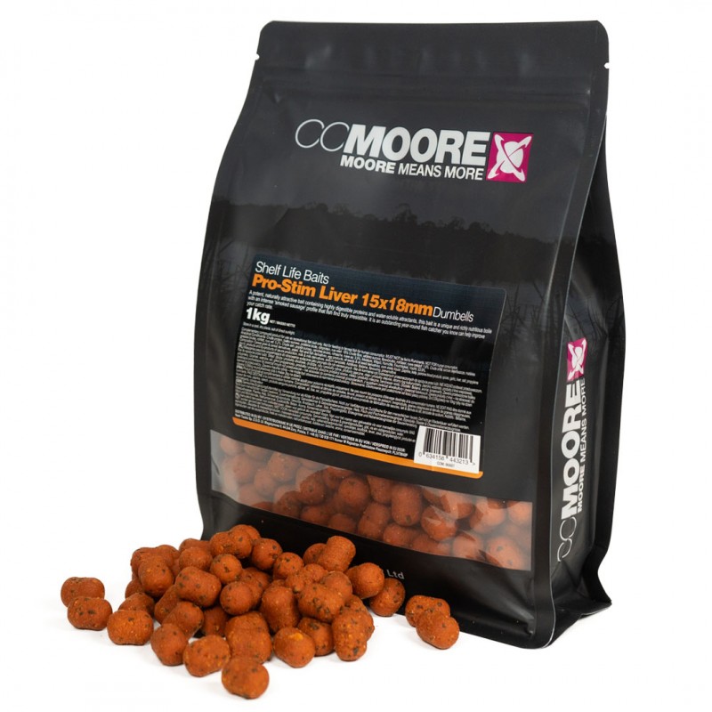 CC Moore Pro-Stim Liver Dumbell Boilies (1kg)