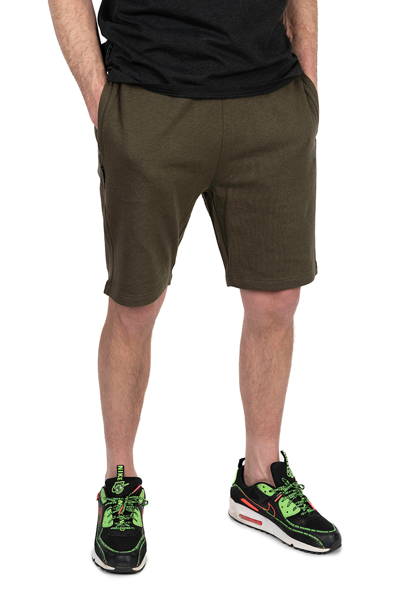 Pantaloncini da pesca Fox Collection LW Jogger Short Green & Black