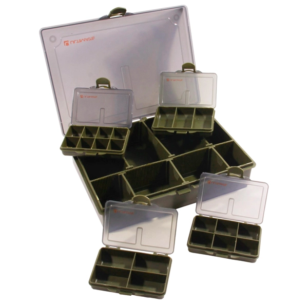 Carp Tacklebox Complete, confezione con accessori per terminali da marche rinomate! - Ultimate Medium Adventure Tacklebox