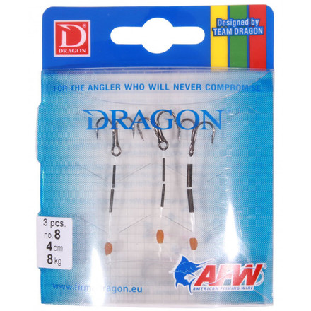 Dragon Treble Hook Stingers Nylon, 3 pezzi!