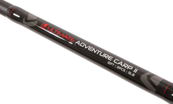 3x Ultimate Adventure Carp II + 3x Ultimate Carp FS 6000 (Canna da carpa + Bobina baitrunner)