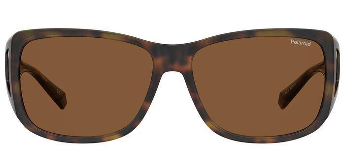 Polaroid PLD 9016/S Sovraocchiali da sole Suncover - Havana frame / brown glasses