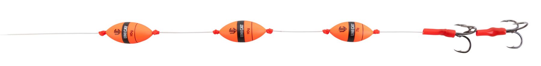 Rig per Pesce Gatto Uni Cat Weightless Smelly GT-41 150cm (3/0) (48,4kg)