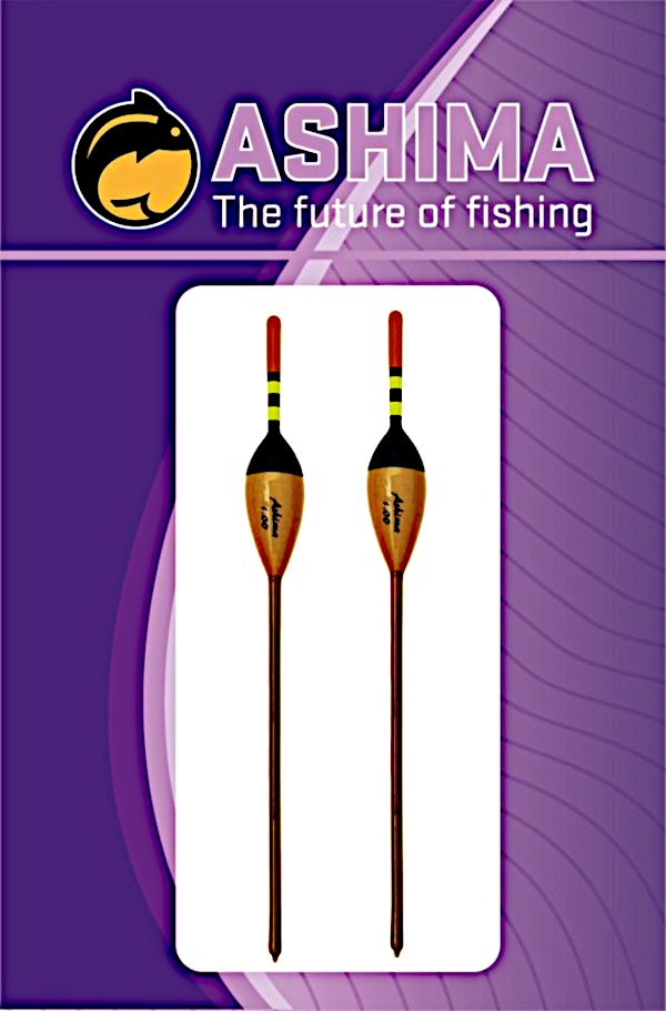 Ashima Carp Float set 2 pcs - Ashima Carp  Float set 1,00 gr 2 pcs