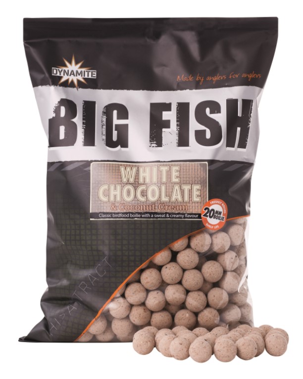 Boilie Dynamite Baits White Chocolate 1.8kg (20mm)