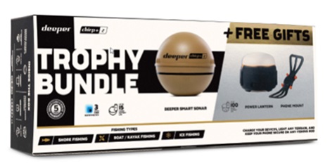 Deeper Chirp+ 2 Trophy Bundle