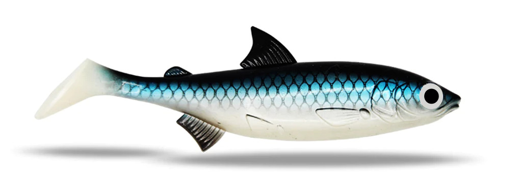 FishingGhost Renky Shad 15cm (38g) (2 pezzi) - White Fish
