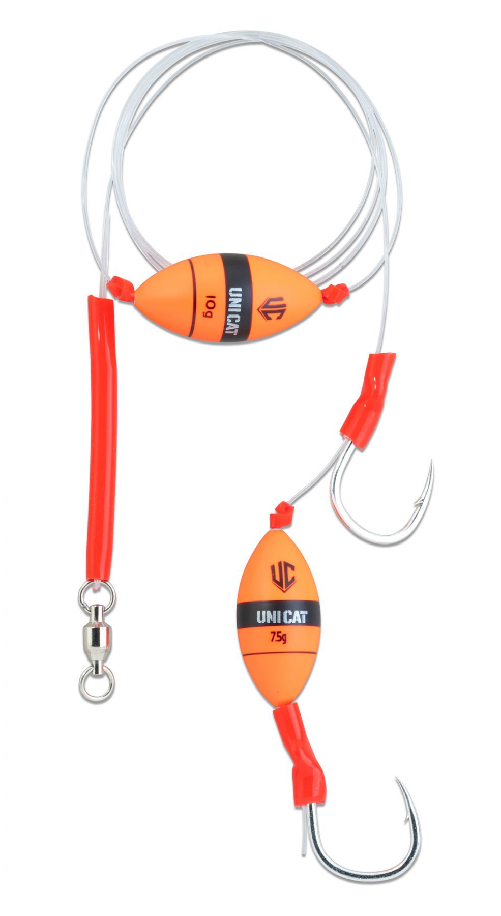 Rig per Pesce Gatto Uni Cat Smelly Bait Gripper 160cm (9/0) (48,4kg)